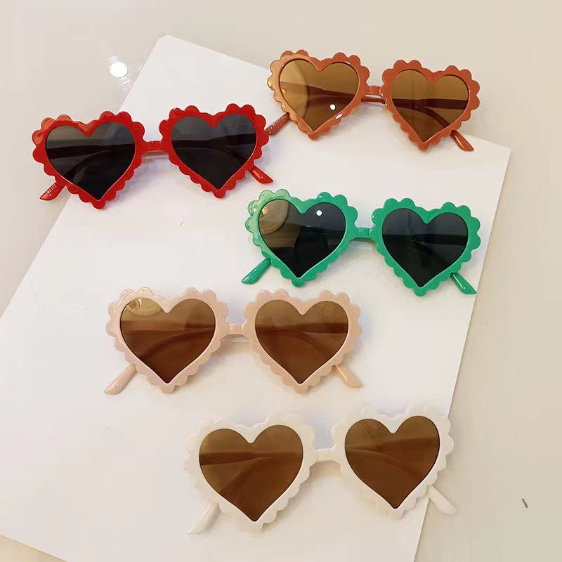 Wholesale Children's Heart Shaped Sunglasses